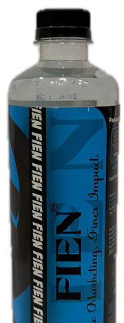 Elegant bottle branding